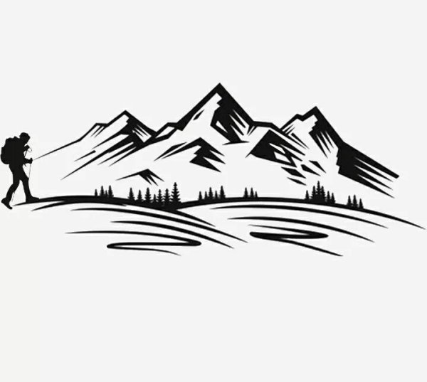 Гора Бештау вектор