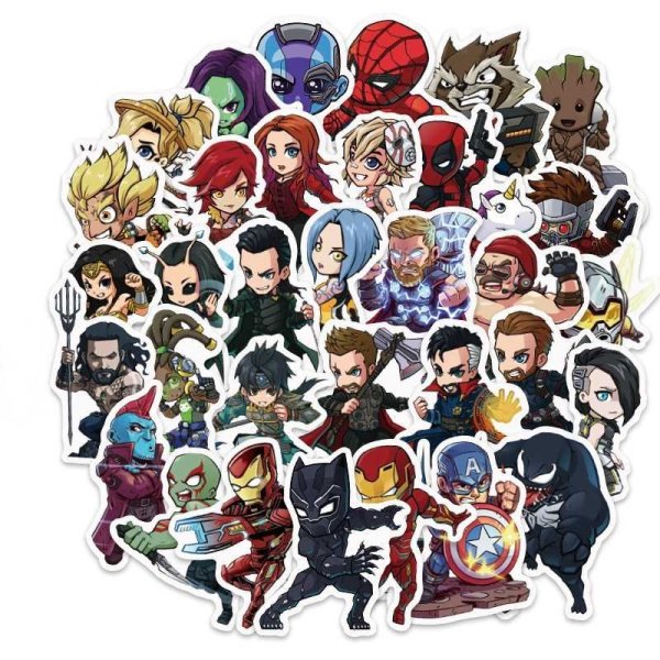 Стикеры наклейки Мстители