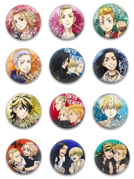 Аниме значки Токийские Мстители