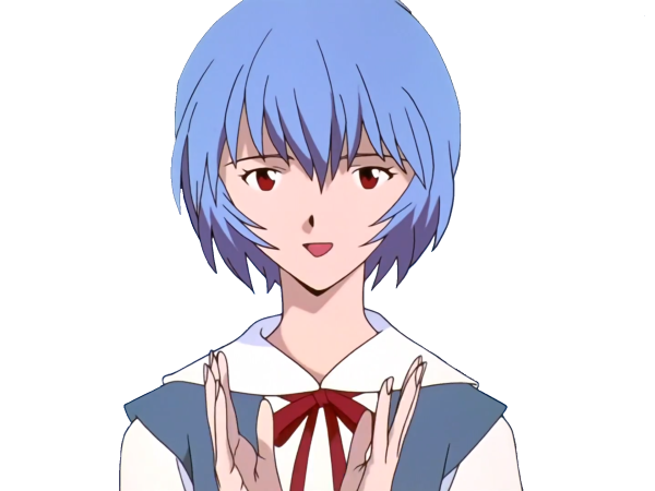 Аянами Рей Стикеры телеграмм