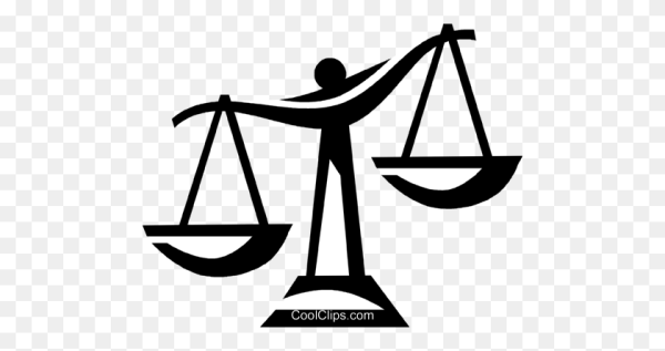 Весы правосудия вектор перевес