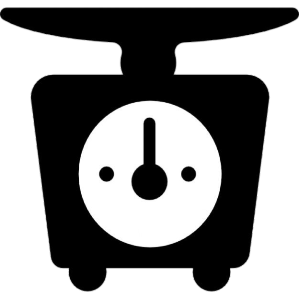 Весы стикер