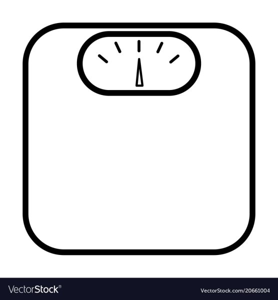 Весы напольные иллюстрация