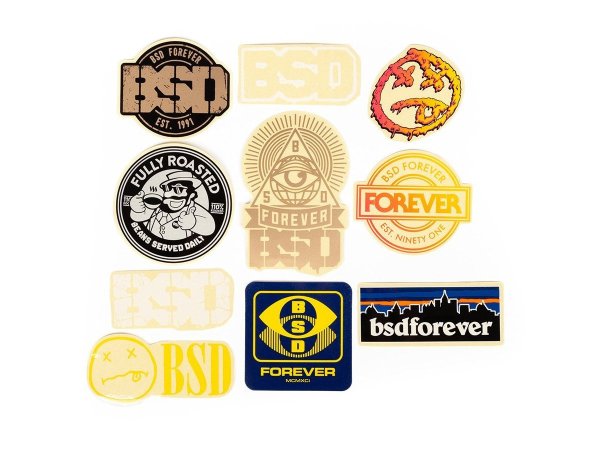 Стикер паки бмх BSD