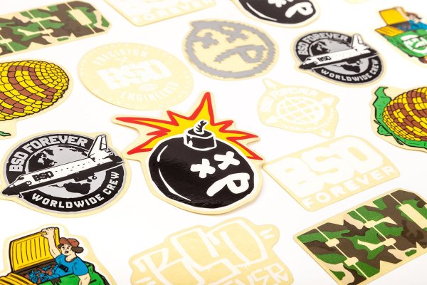 BSD BMX наклейки