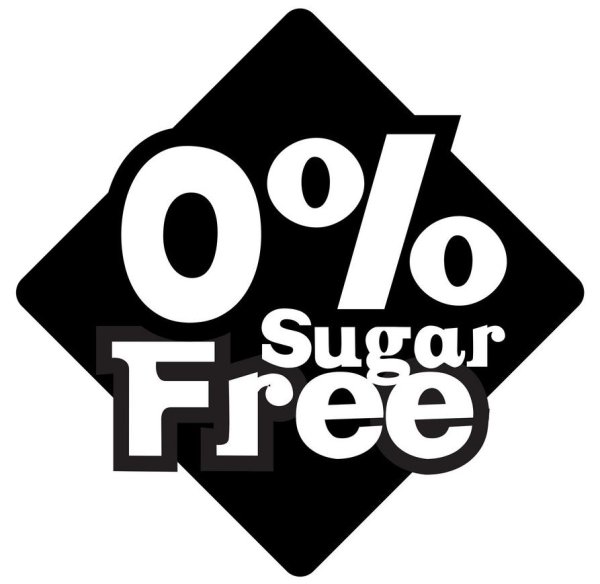 Без сахара значок