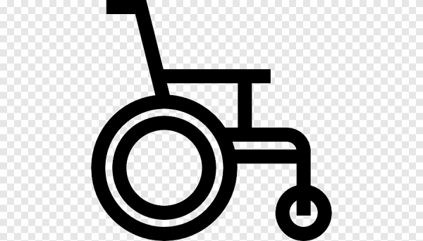 Пиктограмма инвалидная коляска