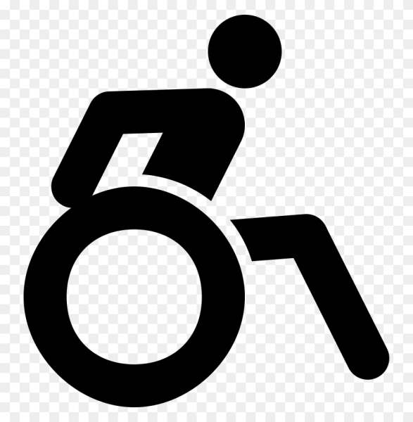 Значок инвалидной коляски