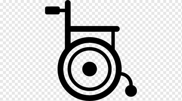 Инвалидная коляска вектор