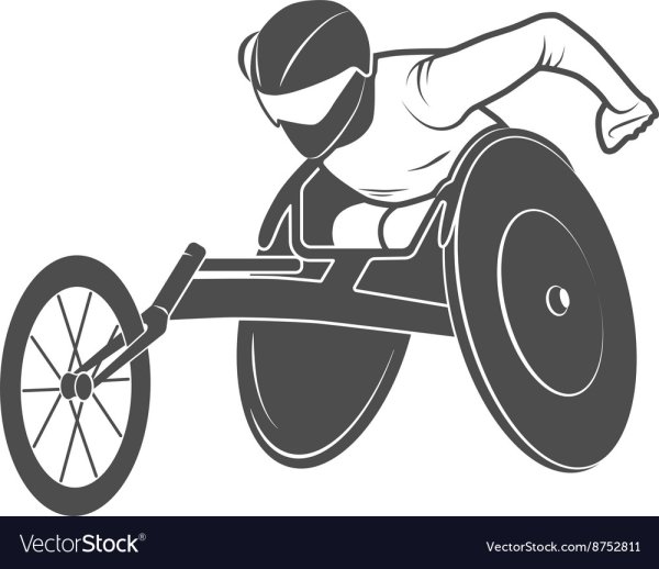 Спорт инвалид вектор