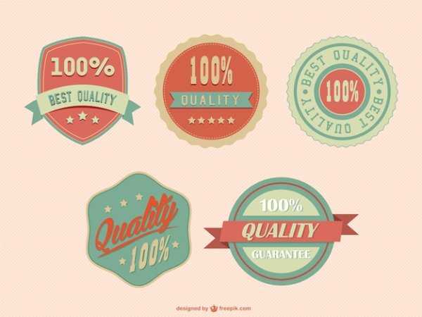 Эстетичные ретро наклейки