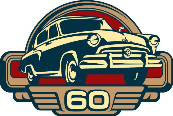 Этикетки в ретро стиле