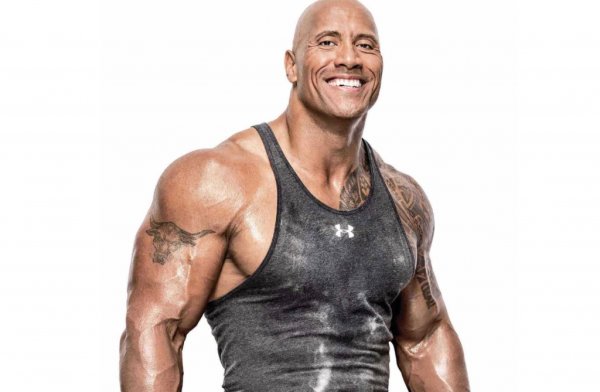 Дуэйн скала Джонсон шарж