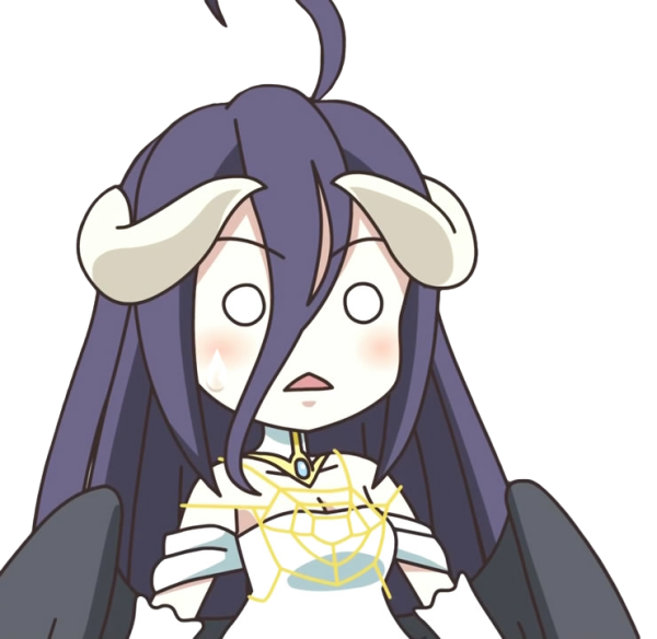 Альбедо Стикеры Чиби