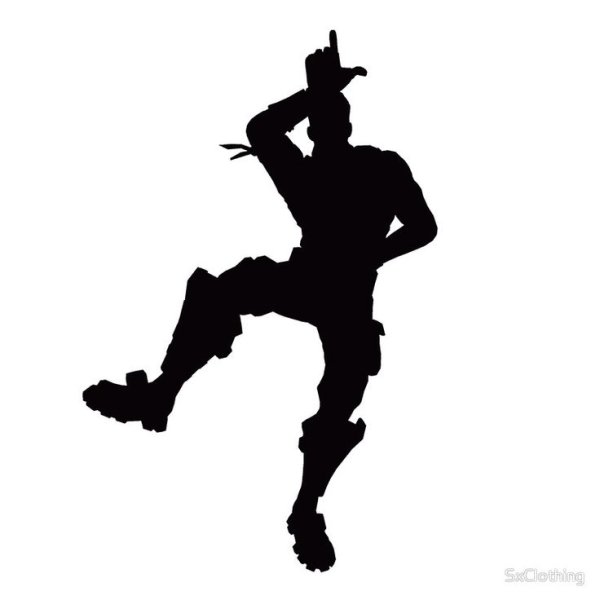 ФОРТНАЙТ силуэт