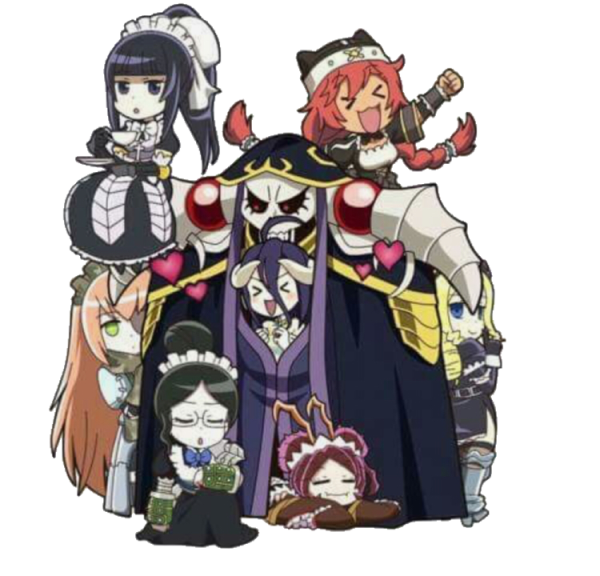 Аниме Overlord Чиби
