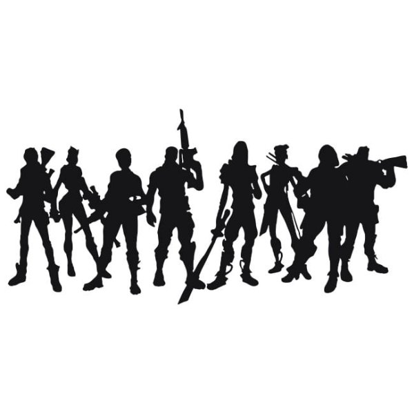 Fortnite силуэт