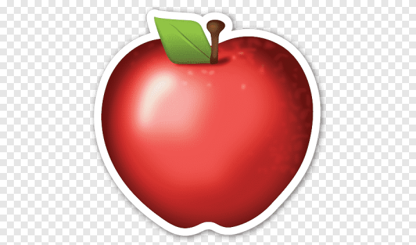 Смайлик яблоко