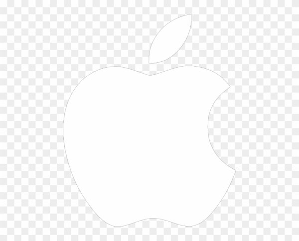 Apple logo White