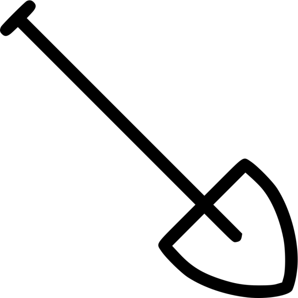 Лопата рисовать