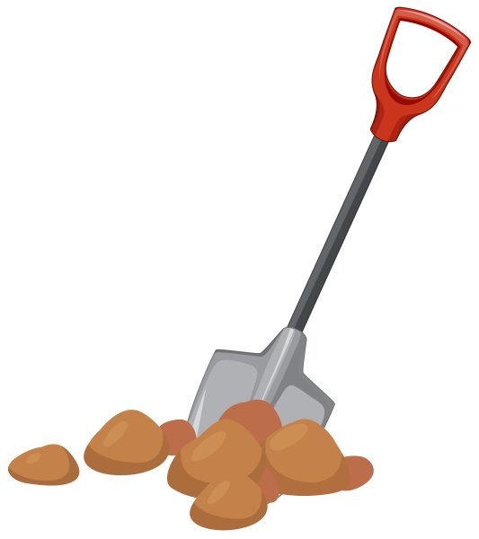 Лопатка копать землю