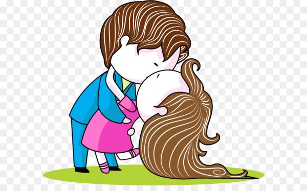 Поцелуй мультяшка