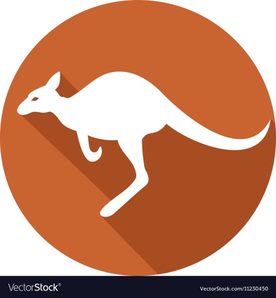 Кенгуру пиктограмма