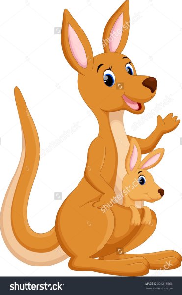 Кенгуру маска для детей