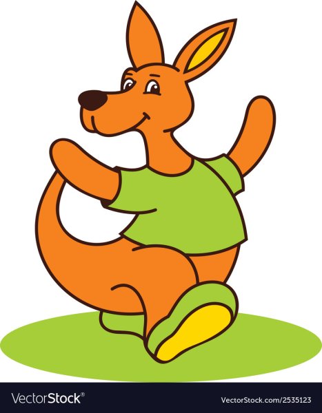 Кенгуру магазин логотип