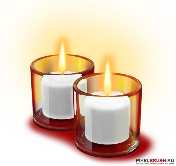 Горящая свеча