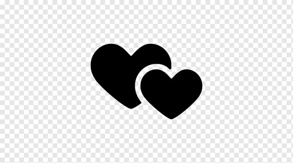 Белое сердечко