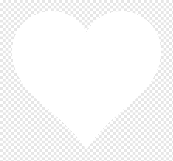 Белые сердечки на прозрачном фоне