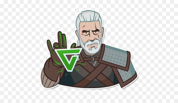 Геральд Ведьмак Стикеры