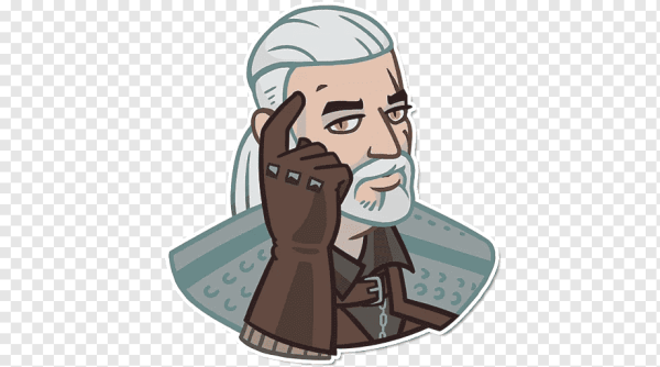 Стикеры Ведьмак 3