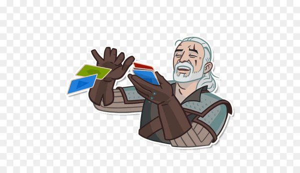 Стикеры Геральт из Ривии