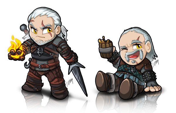 Ведьмак 3 Чиби