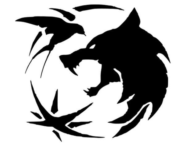 Символ волка тату