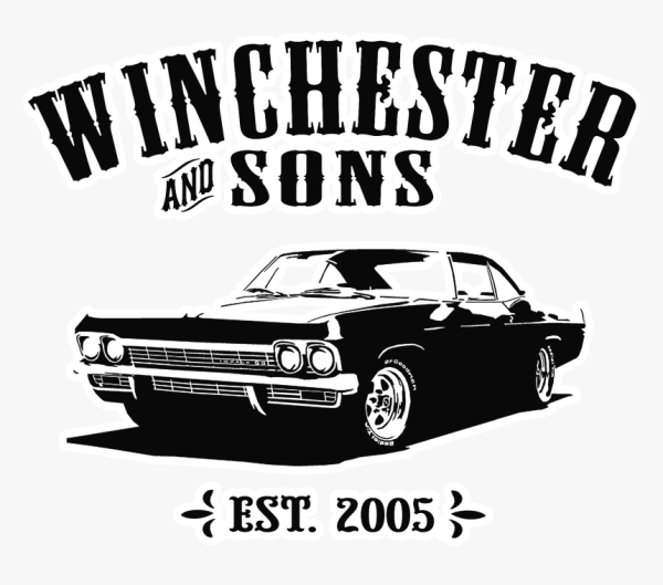 Трафарет сверхъестественное