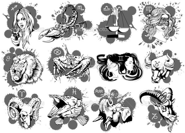 Зодиак Близнецы трайбл