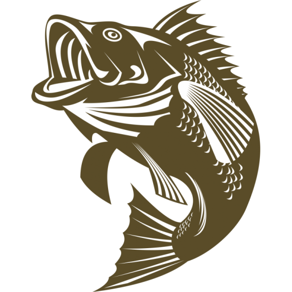 Трафарет рыбы