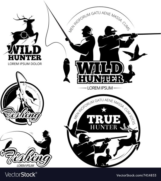 Охота и рыбалка лого