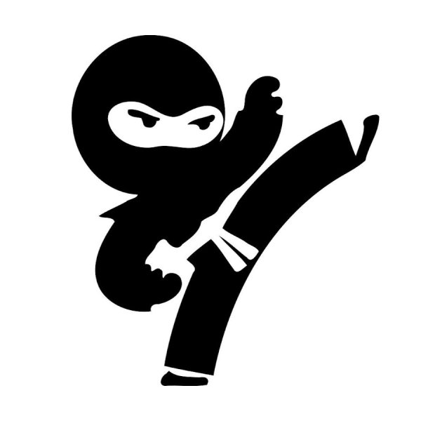 Ниндзя в векторной графике