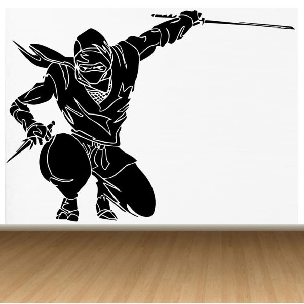 Ниндзя на стене