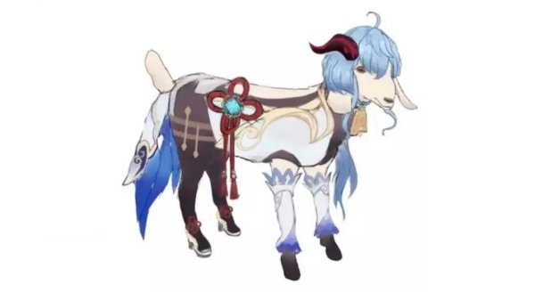 Кокосовая козочка Геншин Импакт