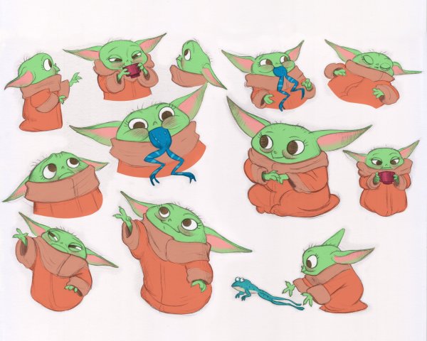 Мандалорец йода с лягушкой