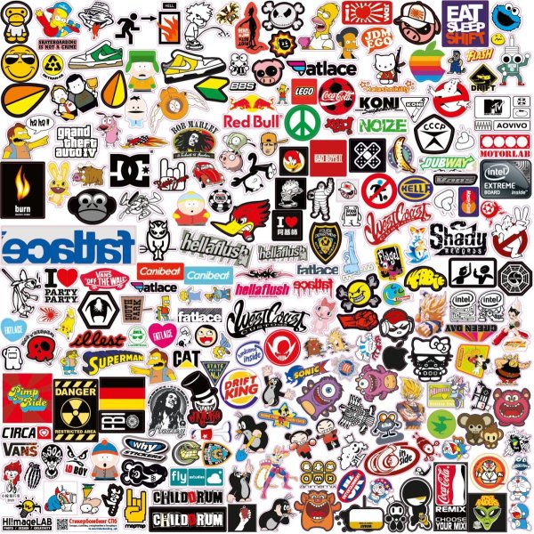 Наклейки стикербомбинг