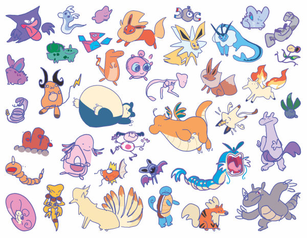 Стикеры на Красном фоне