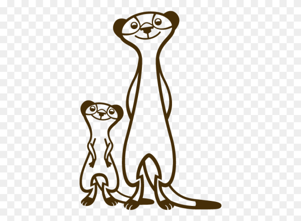 Наклейка бобер