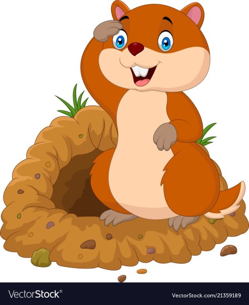 Суслик мультяшная