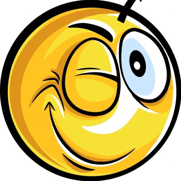 Подмигивающий смайлик